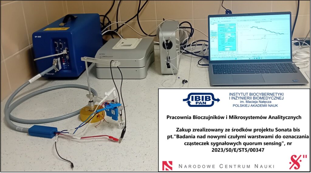 Nowy sprzęt w Pracowni Bioczujników i Mikrosystemów Analitycznych